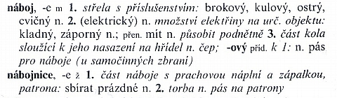 Vzhled zápisu hesla: