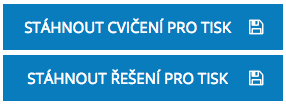 Export cvičení do .pdf