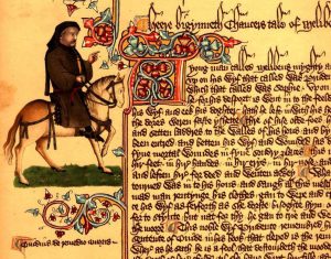 Geoffrey Chaucer - portrét