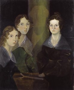 Sestry Brontëovy na portrétu, který namaloval jejich bratr Branwell