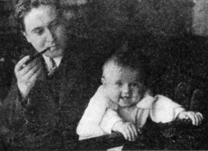 Jaroslav Seifert s dcerou Janou (1931)